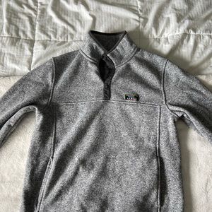 Men’s LLBean 1/4 Button Down